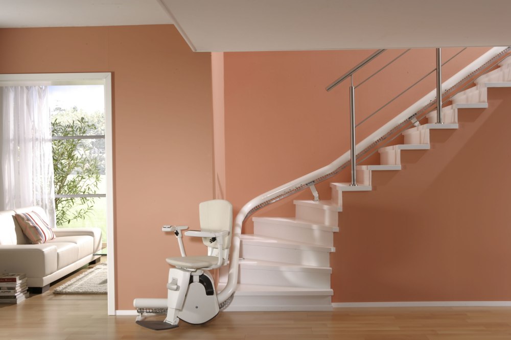 curved stair lift